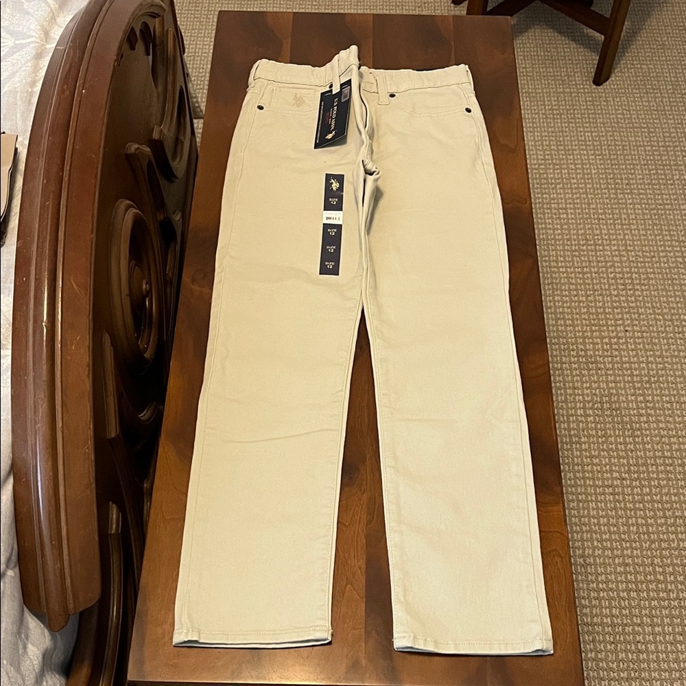 BOYS - POLO KHAKI JEANS - BRAND NEW